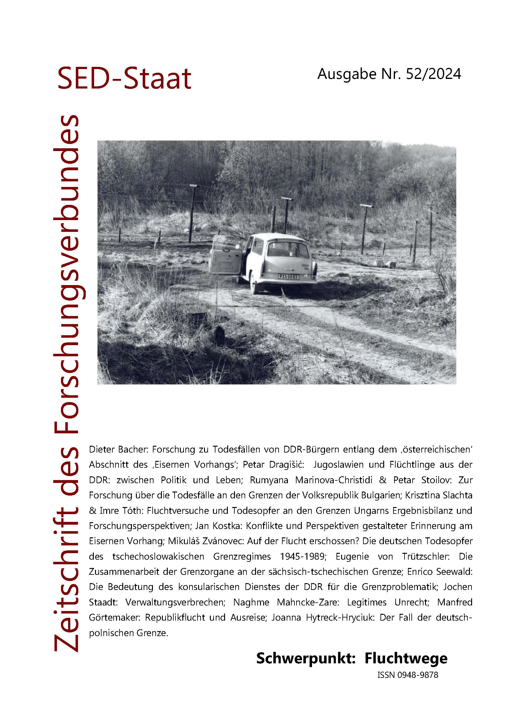 Ansehen Bd. 52 Nr. 52 (2024): Fluchtwege